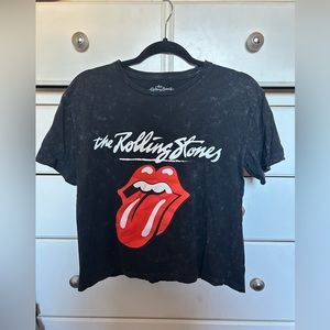 Rolling Stones Cropped Tee
